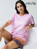 Vacation Cotton Knits Shorts set - Short Set
